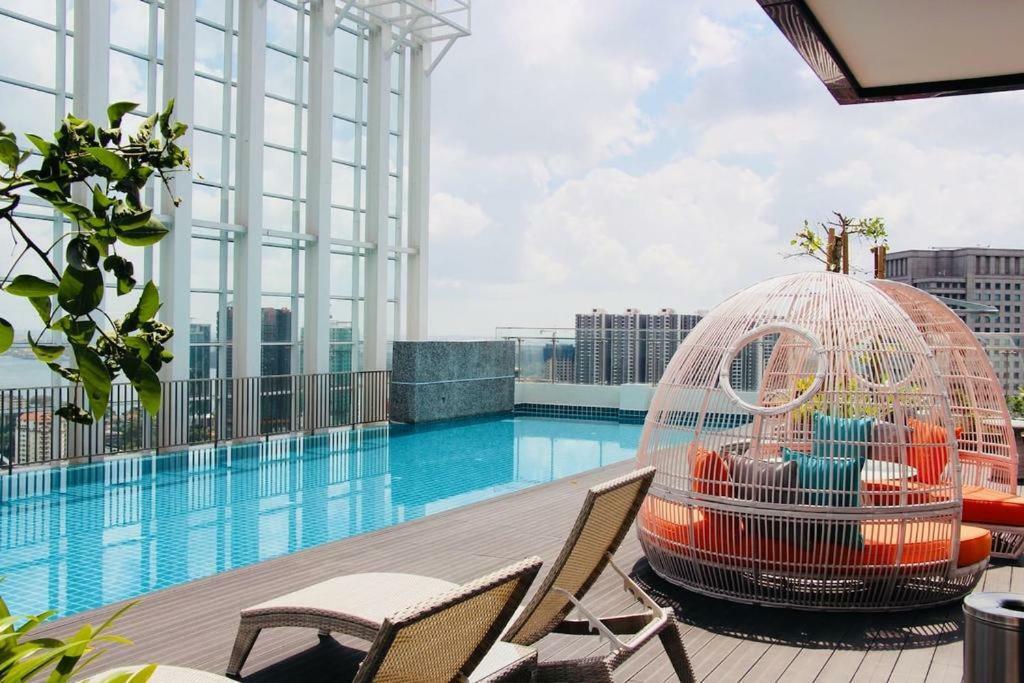 Suasana Jb At Jb Center Luxury Modern & Rustic 1Br Apt For Bussiness,Vacation Trips Johor Bahru Exteriör bild